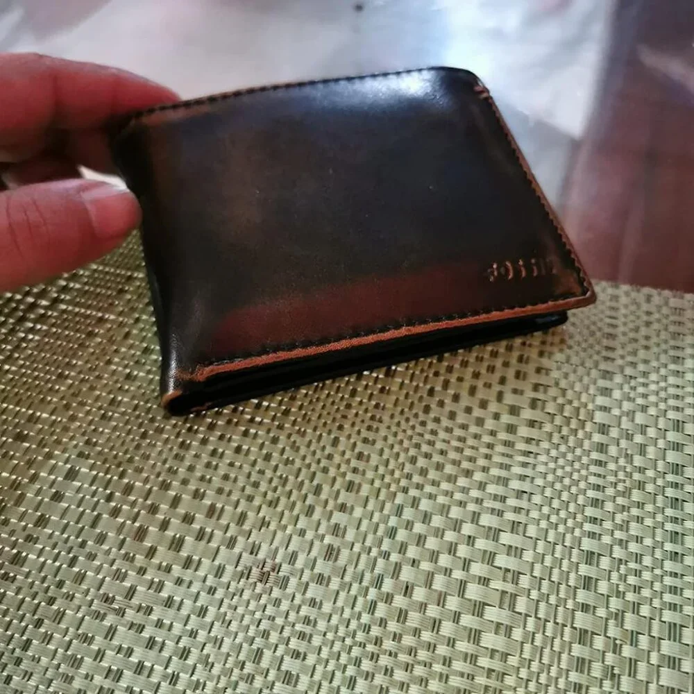 Men's Wade Leather Bifold with Flip ID Wallet, Black, (Model: ML3882001)